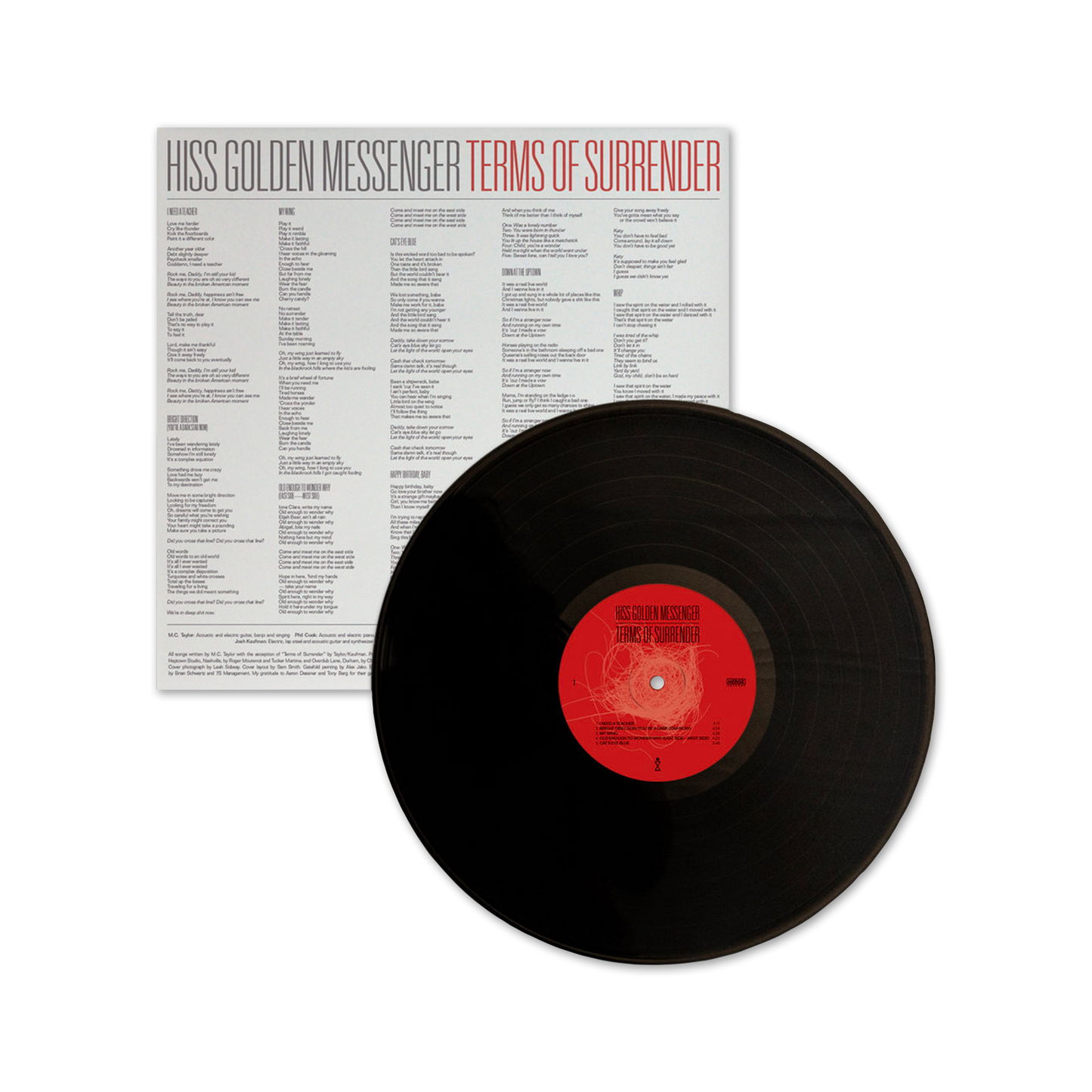 Terms of Surrender (Black) Vinyl LP