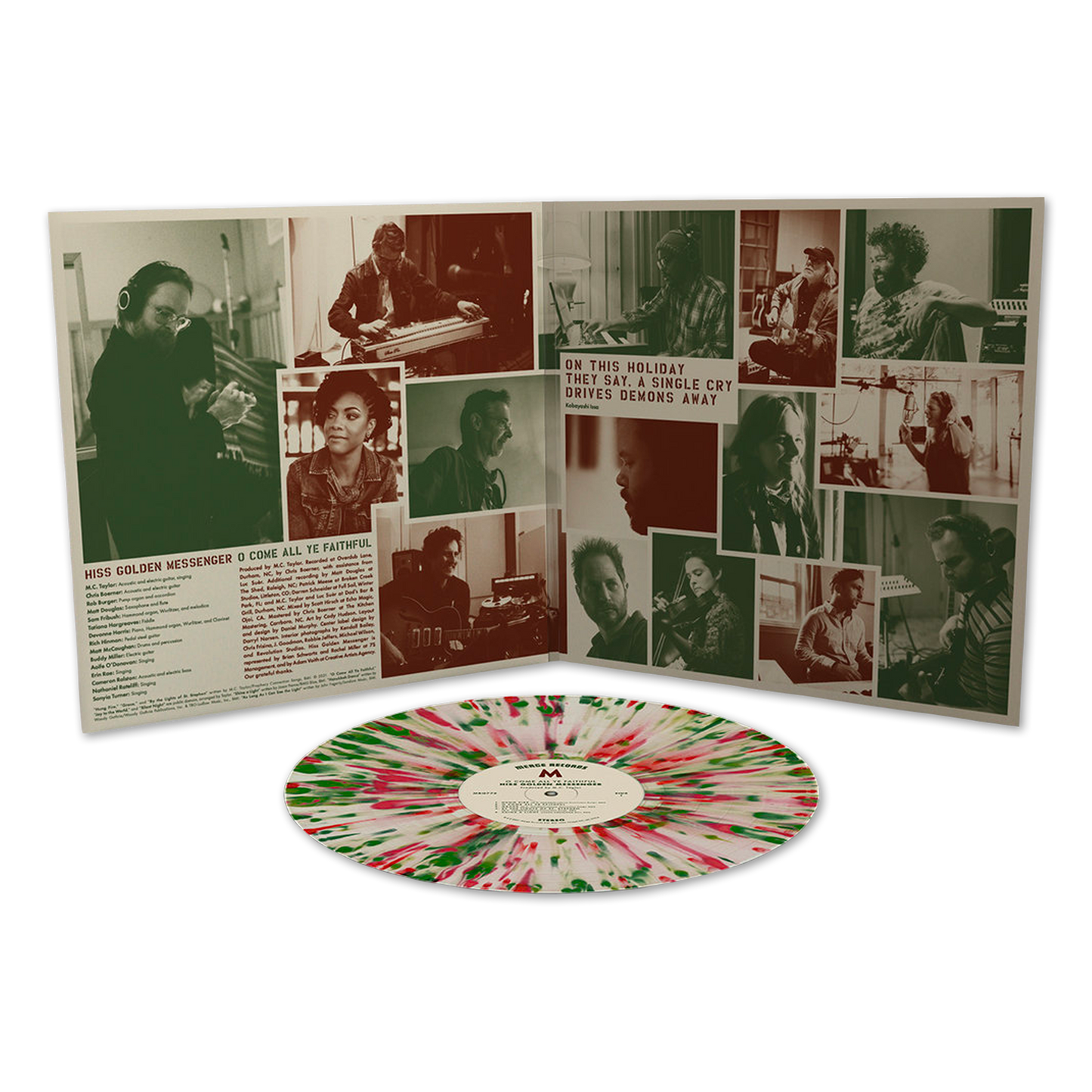 O Come All Ye Faithful (Splatter) Vinyl LP