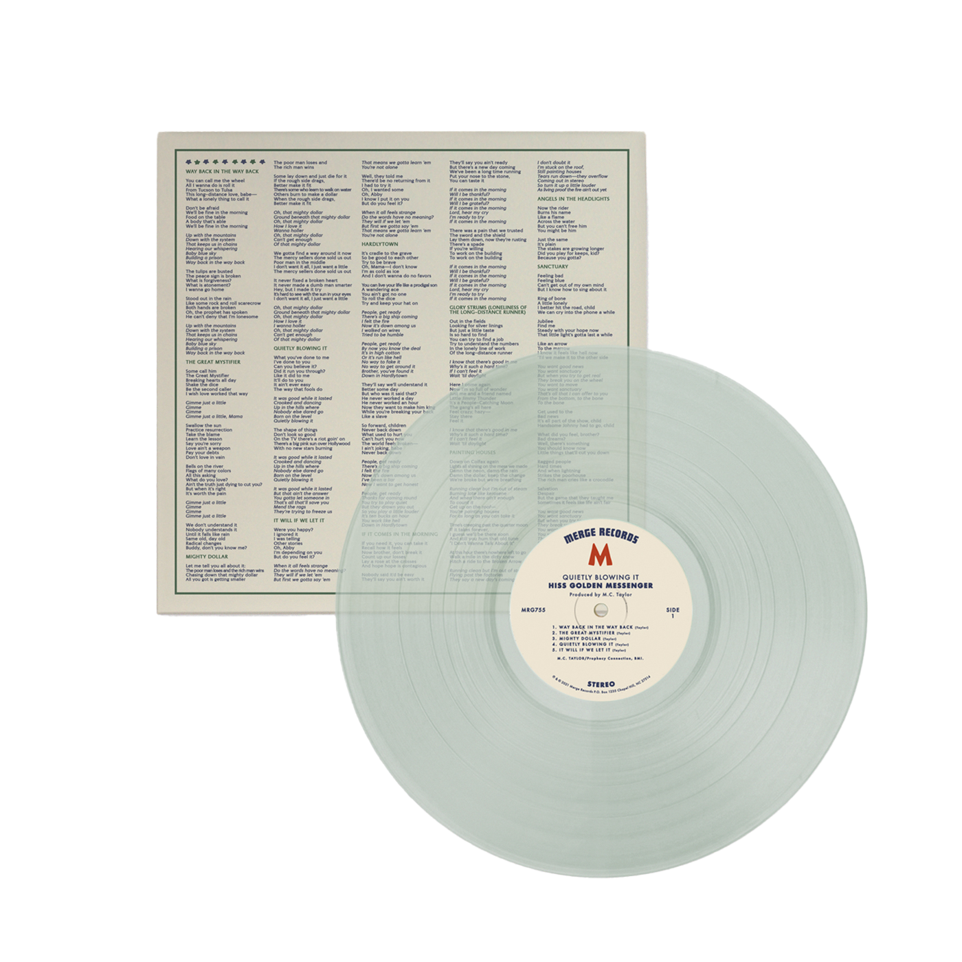 Quietly Blowing It Vinyl LP