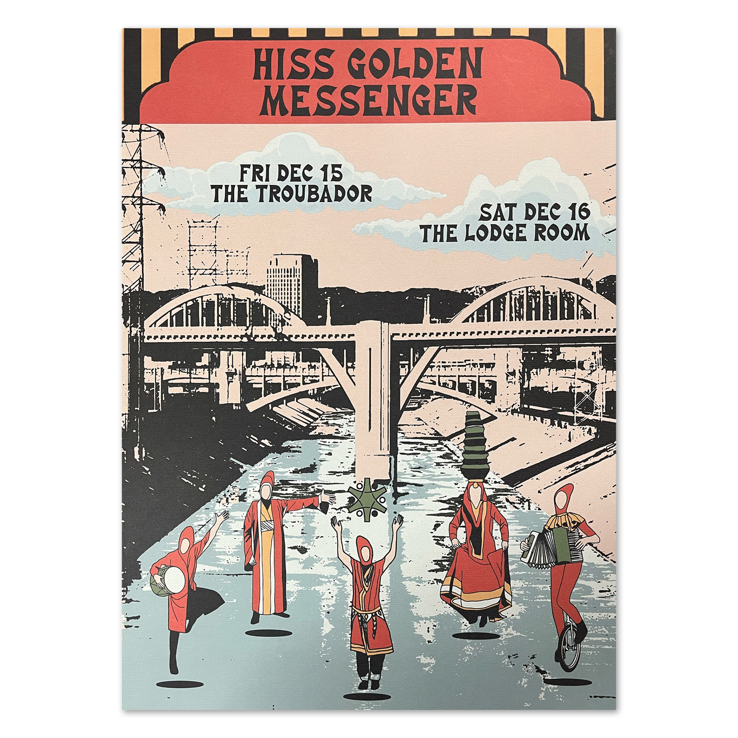 Troubadour/Lodge Room (Dec 15/16, 2024 Los Angeles, CA) Poster