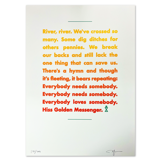 River, River Poster